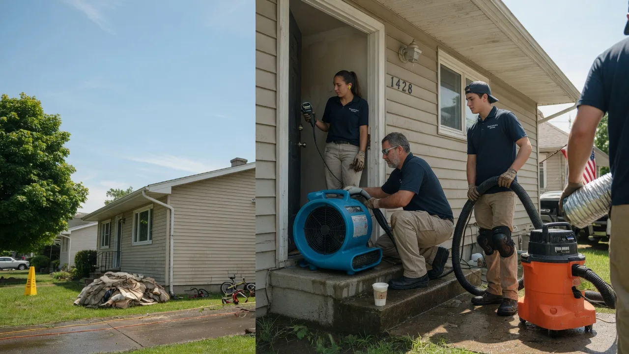 Water Damage Restoration in Boswell, IN near me